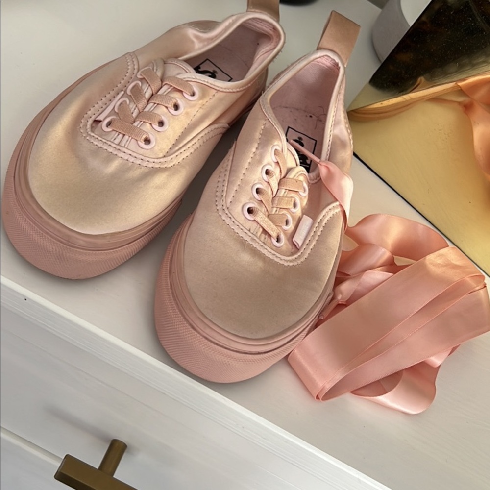 Youth Vans - Limited Edition Pink Ballerina Vans Shoes